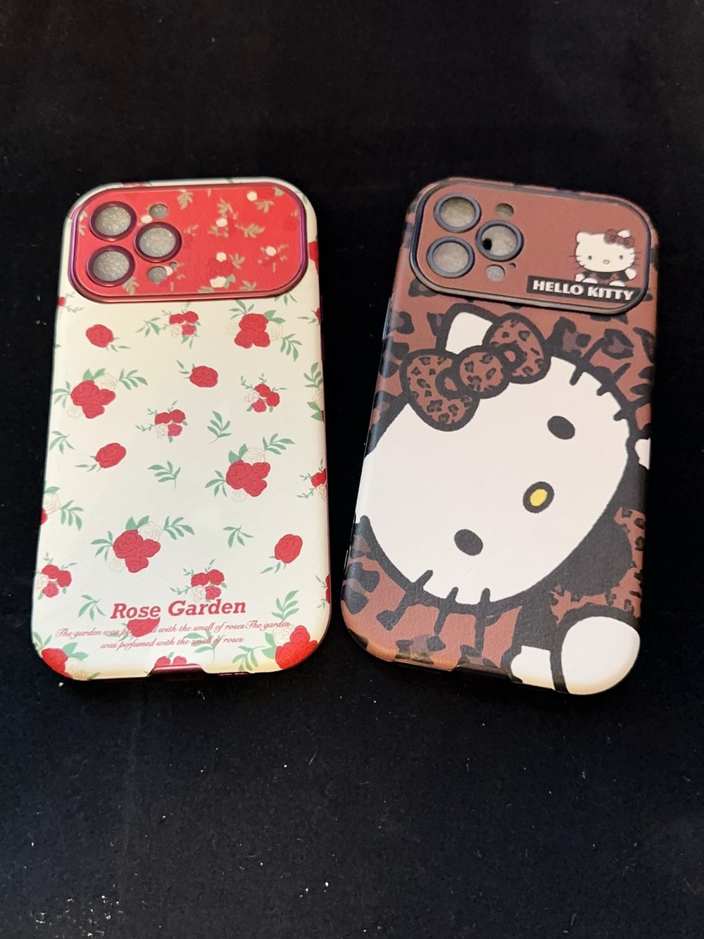 Hello Kitty Brown Floral Cartoon iPhone 12 Pro Max Case - Cute Protective Cover